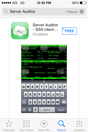 iPhone iOS Remote SSH (Linux)
