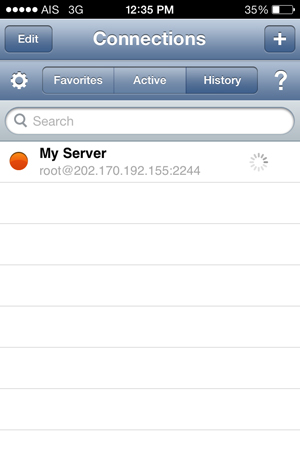 iPhone iOS Remote SSH (Linux)