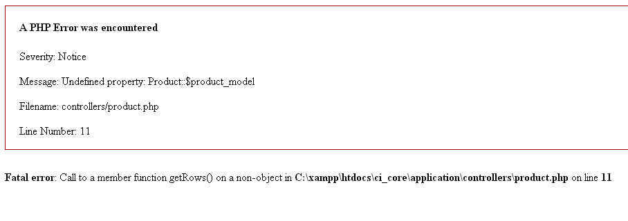 Error 