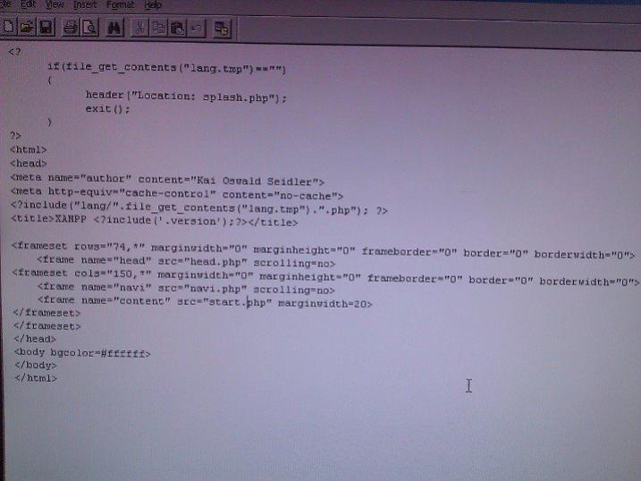 code หน้า index