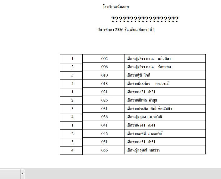 ตัวที่แสดงจาก pdf