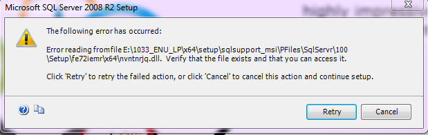error