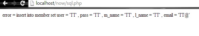 error