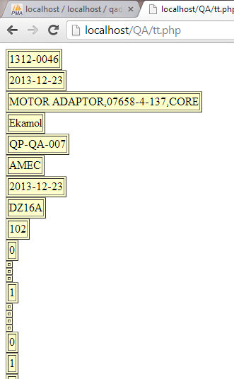 Defect Data