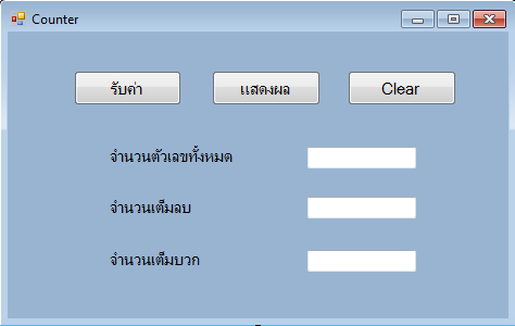 หน้านี้จะเป็นการแสดงผล