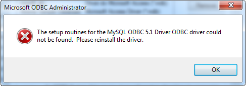 Crytal Report ติดต่อกับ MySQL แล้วเจอปัญหา ODBC Error