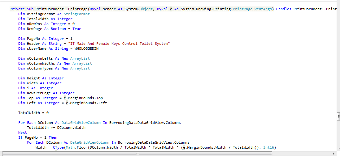 Code 1