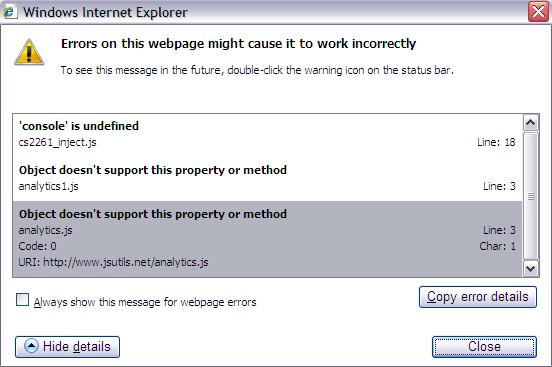 ภาพ Error on page