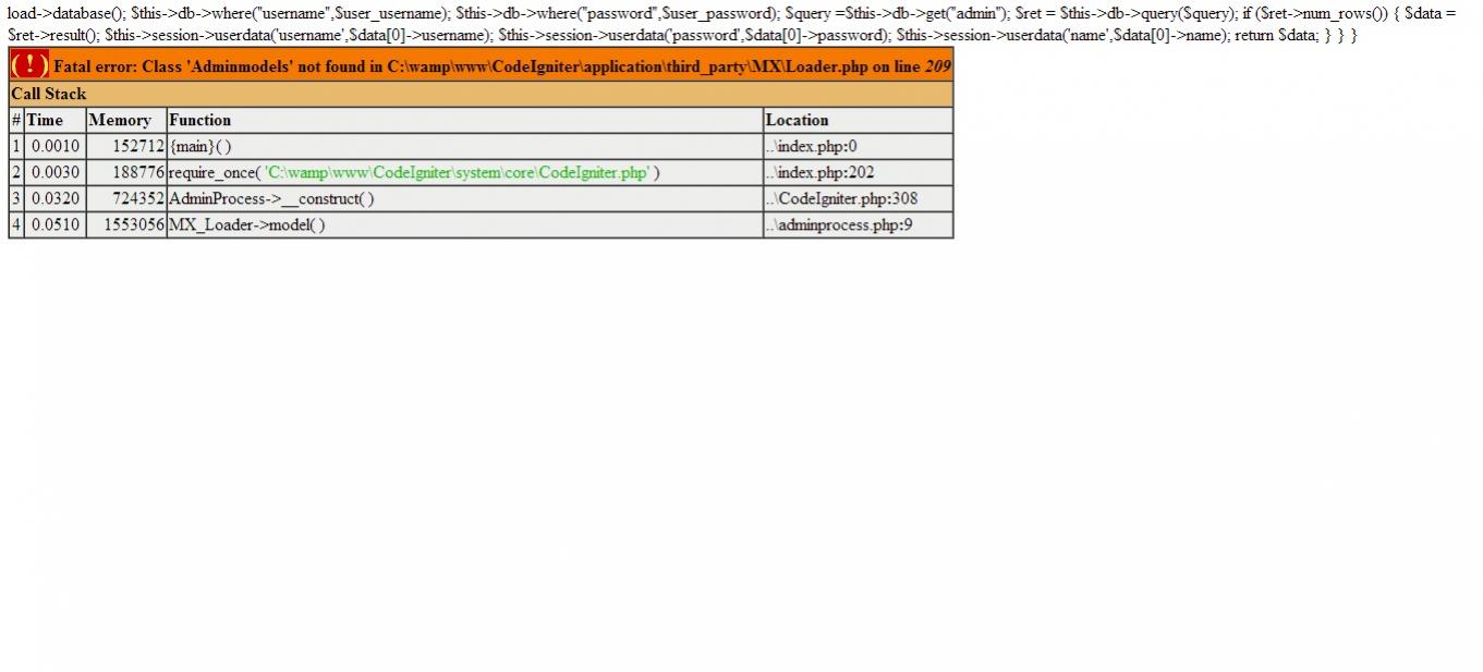 mysql error.