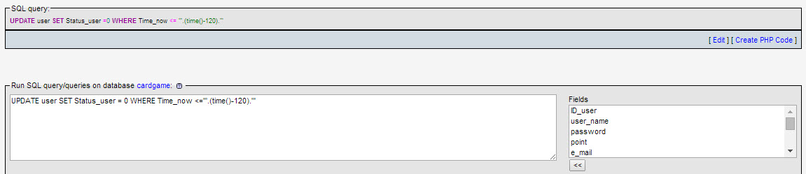 อันนี้นำโค้ดไปลองใน SQL