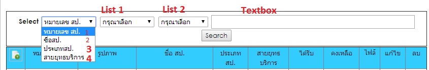 listbox