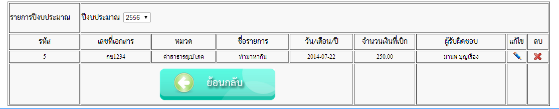 หน้าจอโปรแกรม