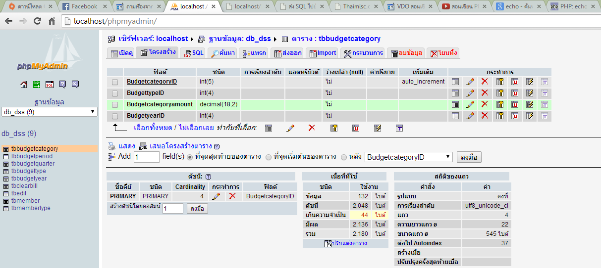 หน้าจอโปรแกรม