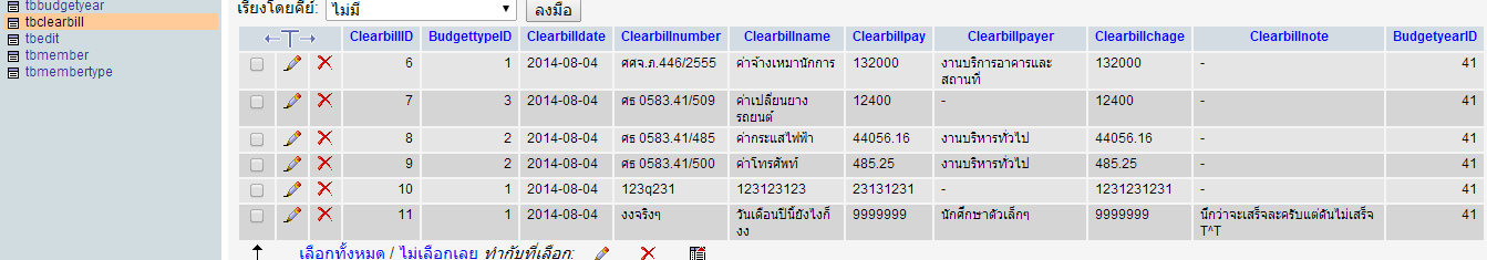 ฐานข้อมูล