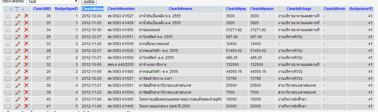 ฐานข้อมูล ฐานข้อมูล