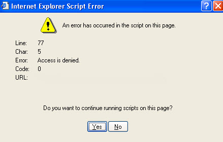 iis error