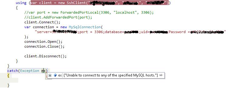 Error Mysql ผ่าน Ssh Error Mysql ผ่าน Ssh