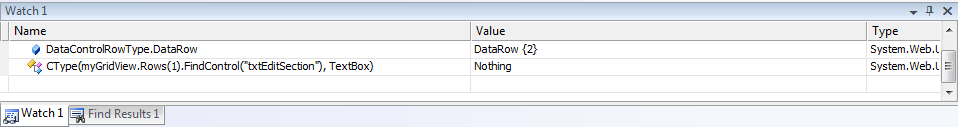 get section from gridview get section from gridview
