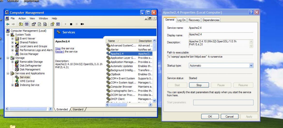 ที่ service ของ My computer