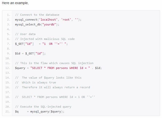 How to prevent SQL injection in PHP