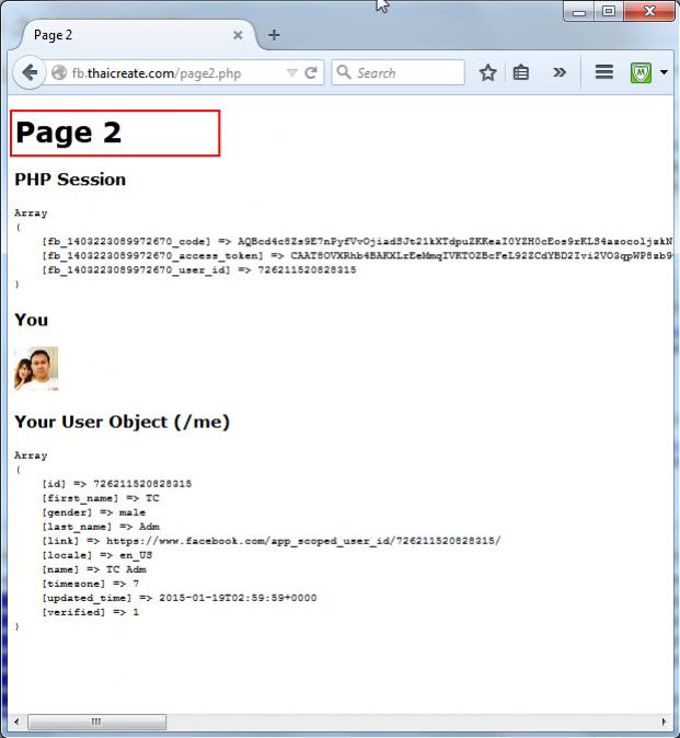 Facebook Login PHP and MySQL