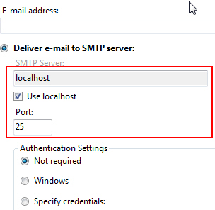 SMTP E-Mail Windows 7 SMTP E-Mail Windows 7