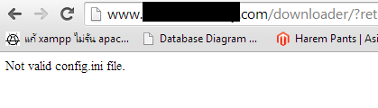 แล้วก็เข้าไม่ได้ ขึ้น error 