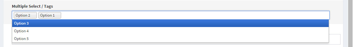 multiple select