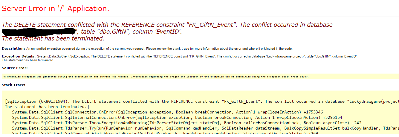 Error Code