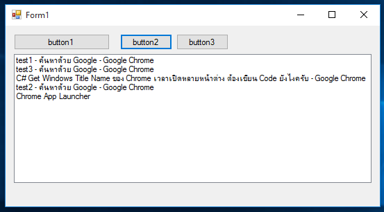 Get Chrome Title windows Get Chrome Title windows