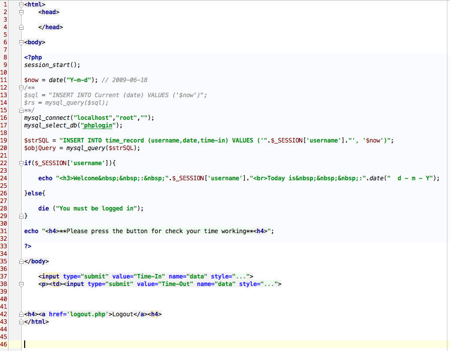 ตัวอย่าง code ครับ