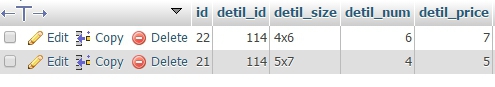 ตัวอย่างตาราง