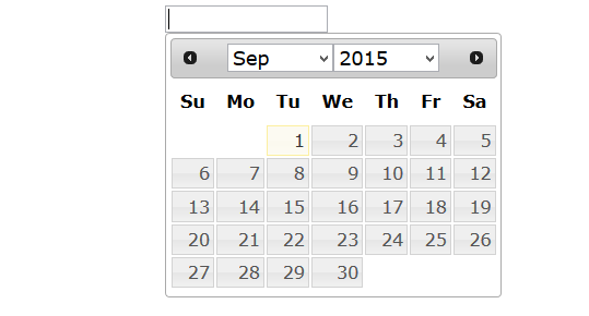 Datepicker Datepicker
