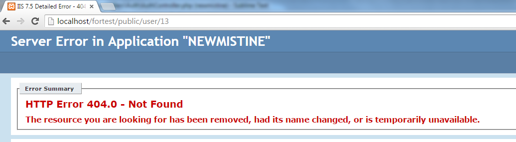 error when use get parameter