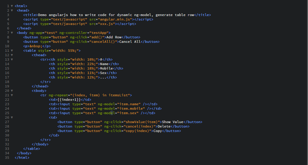 html code html code