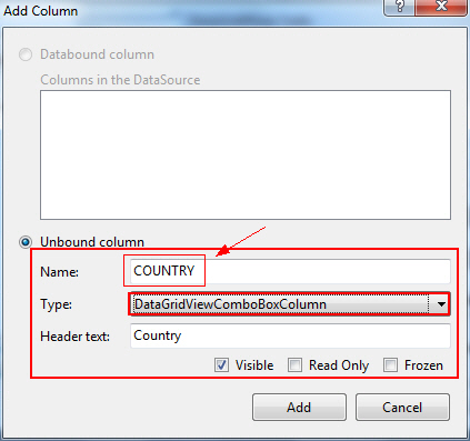 DataGridView / ComboBox (DataGridViewComboBoxColumn) DataGridView / ComboBox (DataGridViewComboBoxColumn)