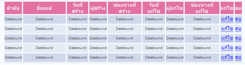 ตาราง