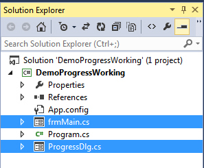 BackgroundWorkder and ProgressBar Dialog