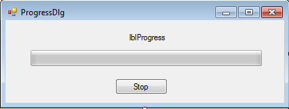 BackgroundWorkder and ProgressBar Dialog BackgroundWorkder and ProgressBar Dialog
