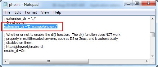 XAMPP oci oracle config