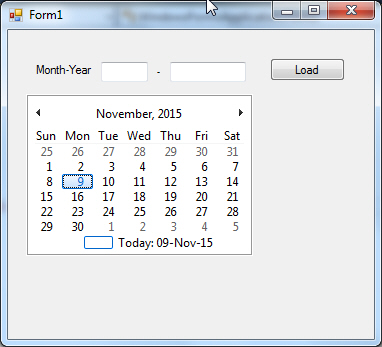 month Calendar 2