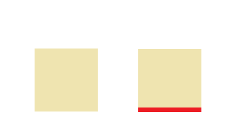 css ขอบด้านในด้านเดียว