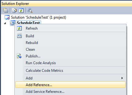 Schedule Timer Schedule Timer