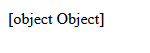 object