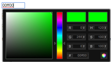 jQuery Color Picker