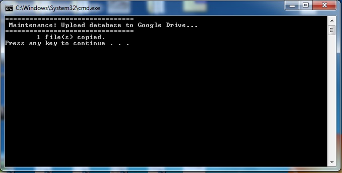 How to backup MySQL database and upload to google drive by Itechs