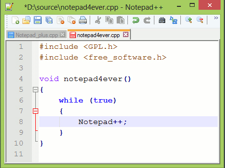 Notepad++