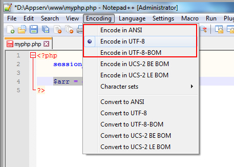 มาใช้ Notepad++ เขียน PHP และ Coding ภาษาต่างๆ CSS, HTML, JavaScript