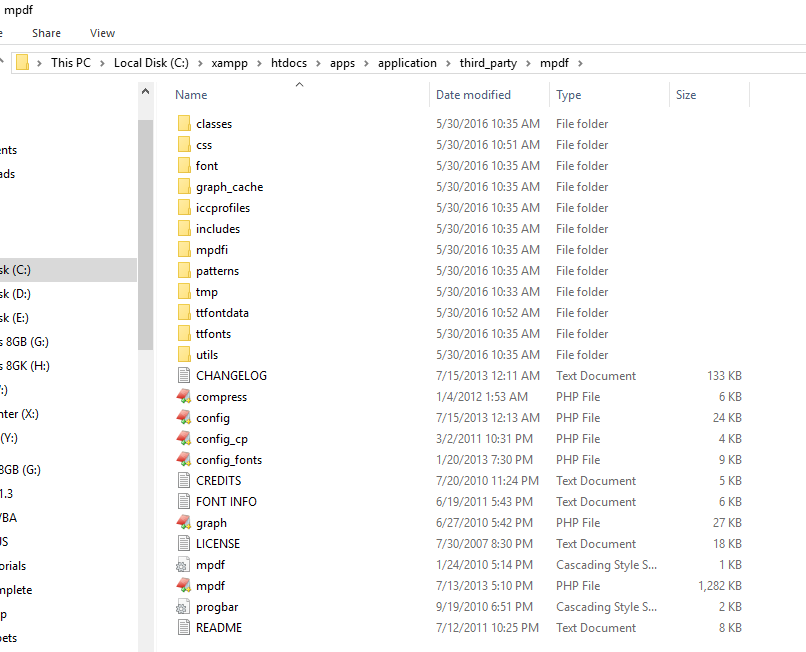 Mpdf Library Include Process สร้าง library->pdf ด้วย mPDF ผ่าน Codeigniter 2.2.6 เพียงแค่ไม่กี่ขั้นตอน