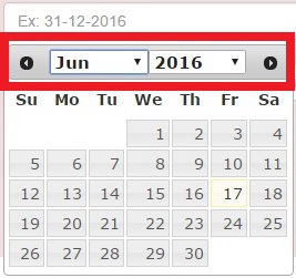 Jquery Datepicker